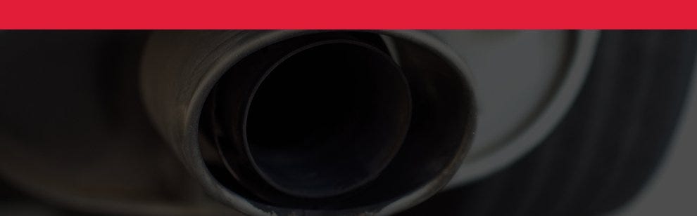 Exhaust Leak Warning Banner