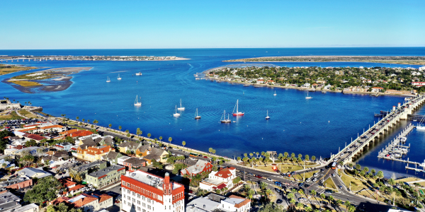 Florida Bay Drone Shot for PepBoys Inspection Page