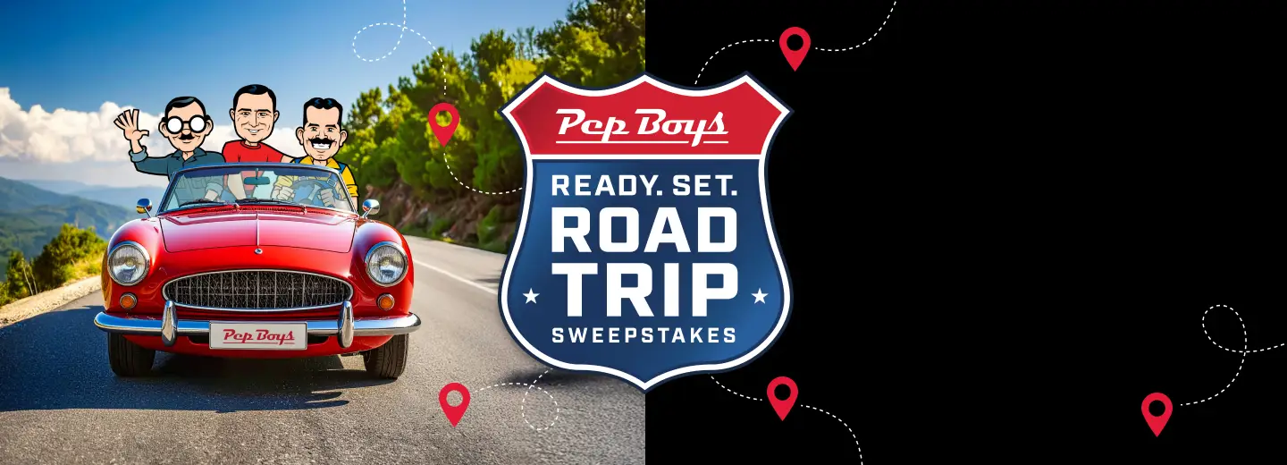 Road Trip Sweepstakes Hero Banner